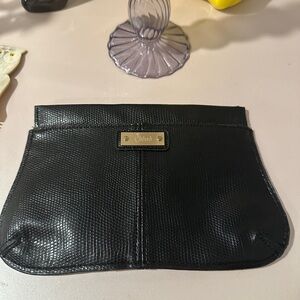 Chloé Black Leather Key & Card Holder